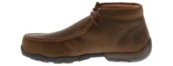 Twisted X Driving Moccasin Women's Steel Toe Work Shoe -Bearpaw Shop twistedx moc toe wdmst01 brown04