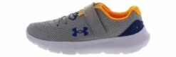 Under Armour Surge Boys’ (11-3) Running Shoe -Bearpaw Shop underarmour 3024990 102 bpssurge3ac grey04