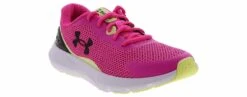 Under Armour GGS Surge 3 Girls’ (4-6) Running Shoe-Pink