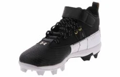 Under Armour Harper 7 Mid RM Jr. Boys’ (11-6) Baseball Cleat -Bearpaw Shop underarmour 3025598 001 harper7midrmjr black05