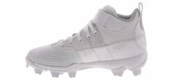 Under Armour Harper 7 Mid RM Jr Boys’ (11-4) Baseball Cleat -Bearpaw Shop underarmour 3025598 100 harper7midrmjr white04