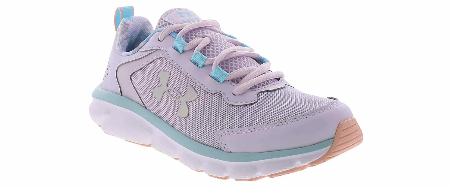 Under Armour Assert 9 Sky Girls’ (4-6) Running Shoe 1 Under Armour Assert 9 Sky Girls’ (4-6) Running Shoe