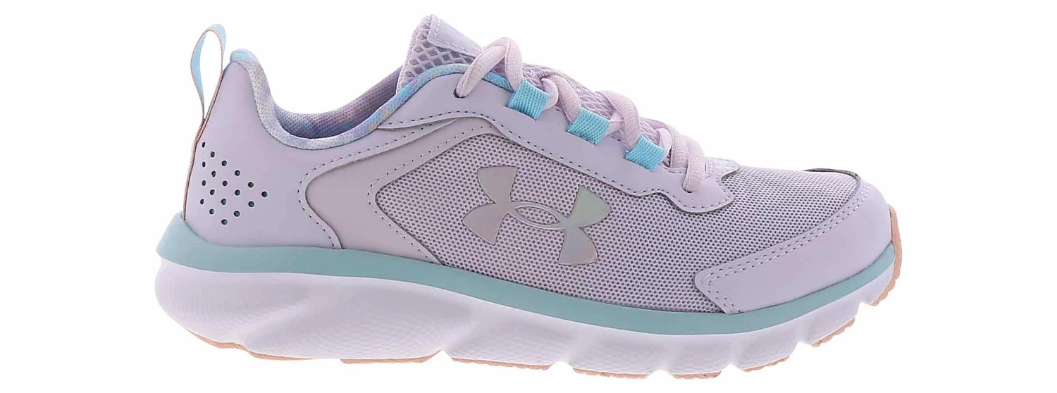 Under Armour Assert 9 Sky Girls’ (4-6) Running Shoe 2 Under Armour Assert 9 Sky Girls’ (4-6) Running Shoe - Image 2