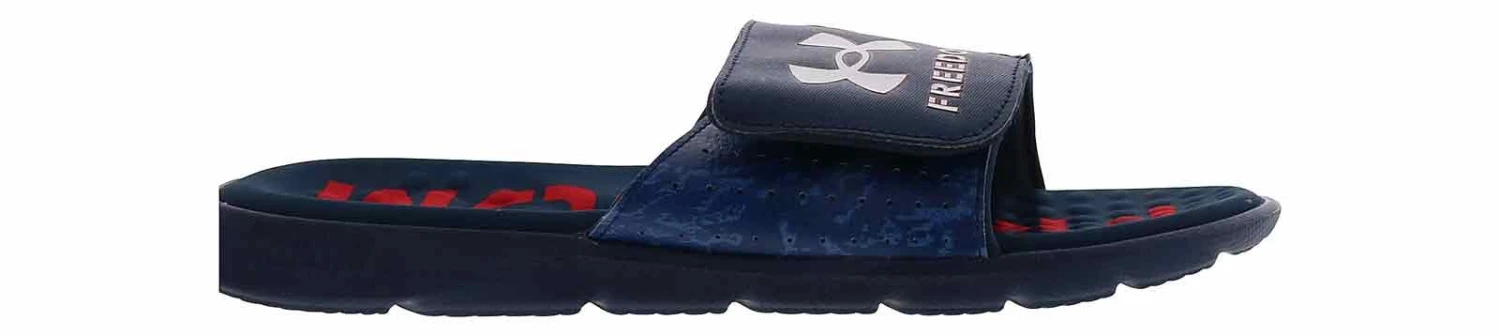 Under Armour Ignite Freedom Navy Men’s Slide Sandal 2 Under Armour Ignite Freedom Navy Men’s Slide Sandal - Image 2