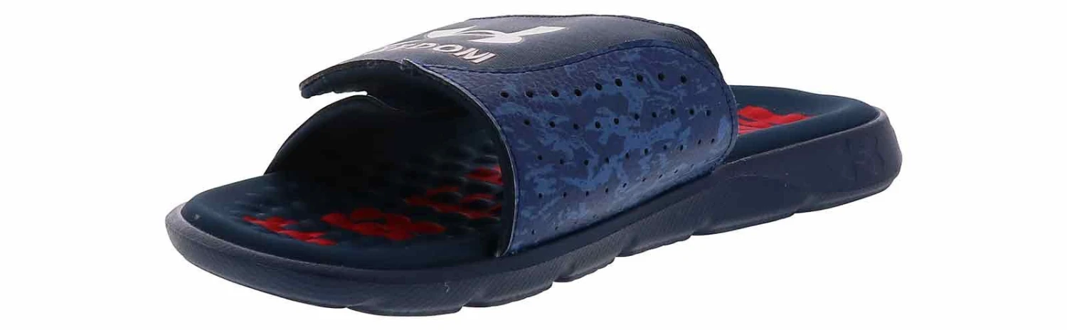 Under Armour Ignite Freedom Navy Men’s Slide Sandal 5 Under Armour Ignite Freedom Navy Men’s Slide Sandal - Image 5