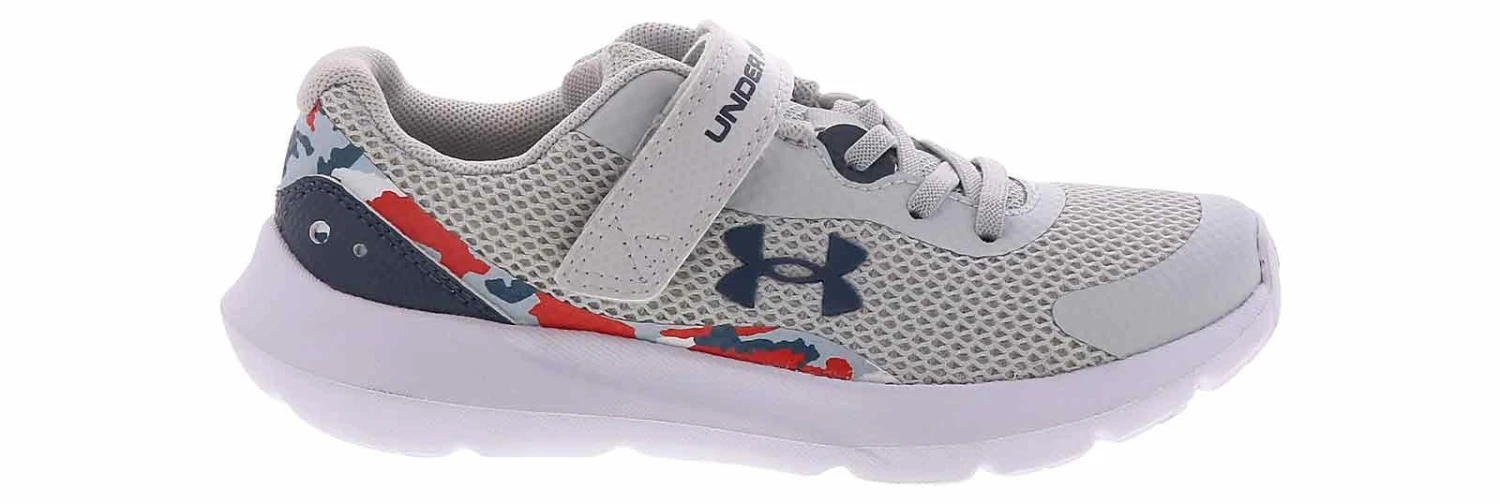 Under Armour BPS Surge 3 Print Boys’ (11-3) Running Shoe 2 Under Armour BPS Surge 3 Print Boys’ (11-3) Running Shoe - Image 2