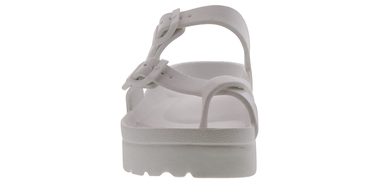 Unionbay Jessy White Platform Strap Women’s Sandal 6 Unionbay Jessy White Platform Strap Women’s Sandal - Image 6