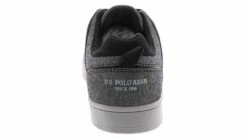 U.S. Polo Assn. Arvy Black Chambray Men’s Casual Shoe -Bearpaw Shop uspl arvyblackchambrey arvyblack blackgrey03 1