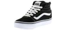 Vans Ward Hi (1-7) Boys' Skate Shoe -Bearpaw Shop vans ward hi black white05