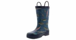Western Chief Gone Fishin Boys’ (12-3) Rain Boot 10 Western Chief Gone Fishin Boys’ (12-3) Rain Boot -Bearpaw Shop westernchief 24101925b navy gonefishinrainboot navy05