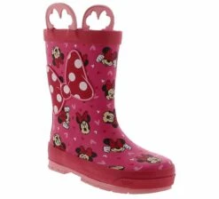 Western Chief Minnie Love Toddler Girls’ (5-10) Rain Boot