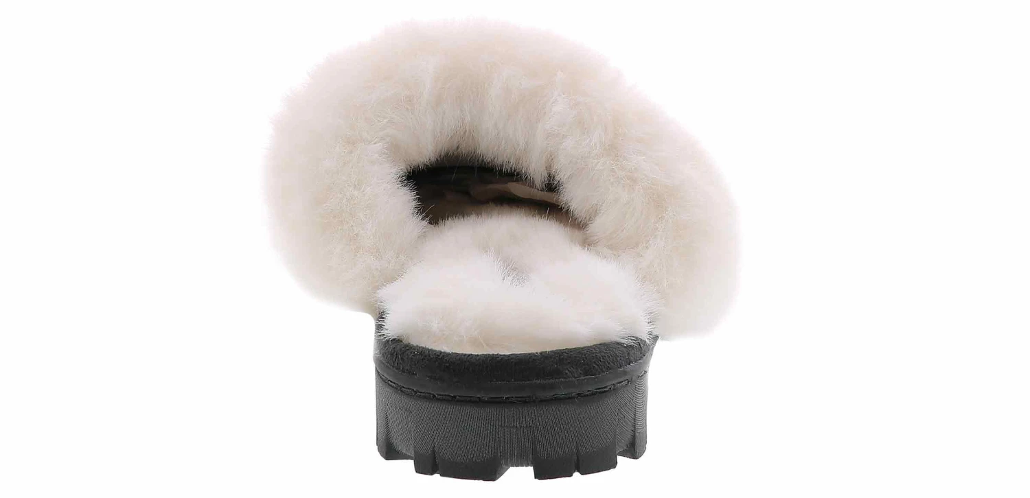 Woodstock Microsuede Scuff FauxFur Women’s Slipper 2 Woodstock Microsuede Scuff FauxFur Women’s Slipper - Image 2