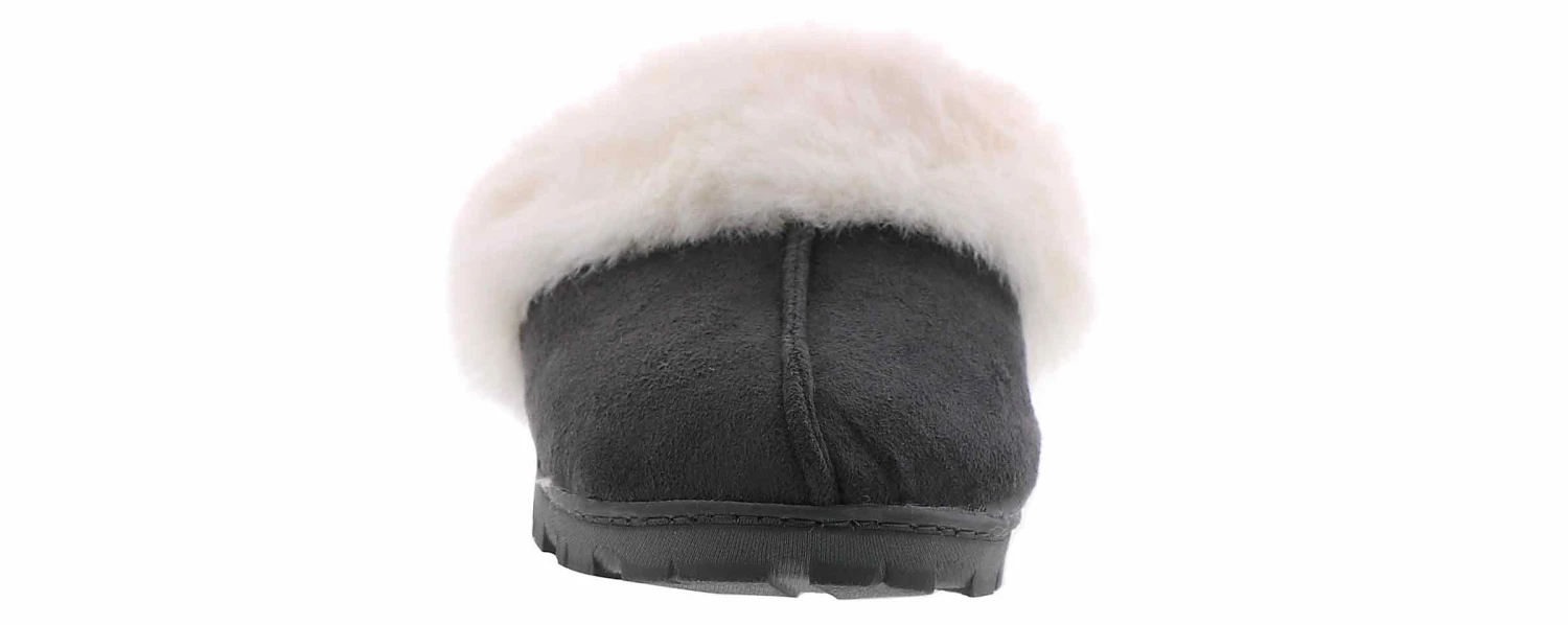 Woodstock Microsuede Scuff FauxFur Women’s Slipper 5 Woodstock Microsuede Scuff FauxFur Women’s Slipper - Image 5